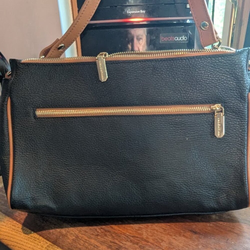 Valentina Black Ladies Handbag